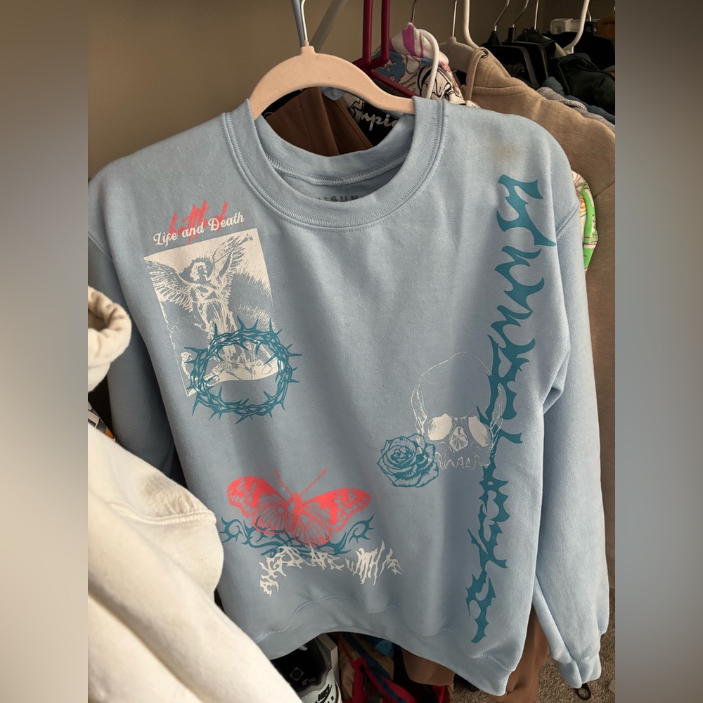 Life and Death Graphic Hoodie From PacSun (Men’s Small)